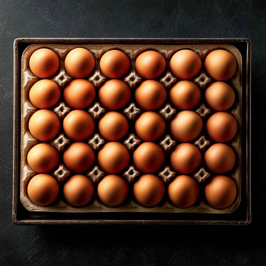 Pasturized Farm Fresh Eggs 30 Counts